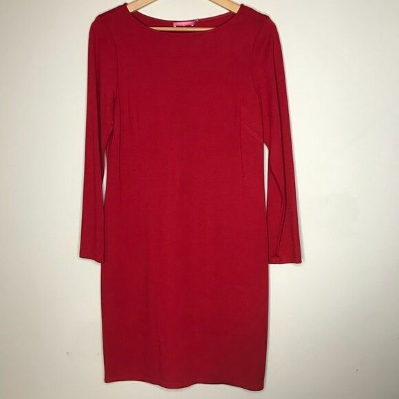 Isaac Mizrahi Sz 12 Red Dress - Picture 1 of 7